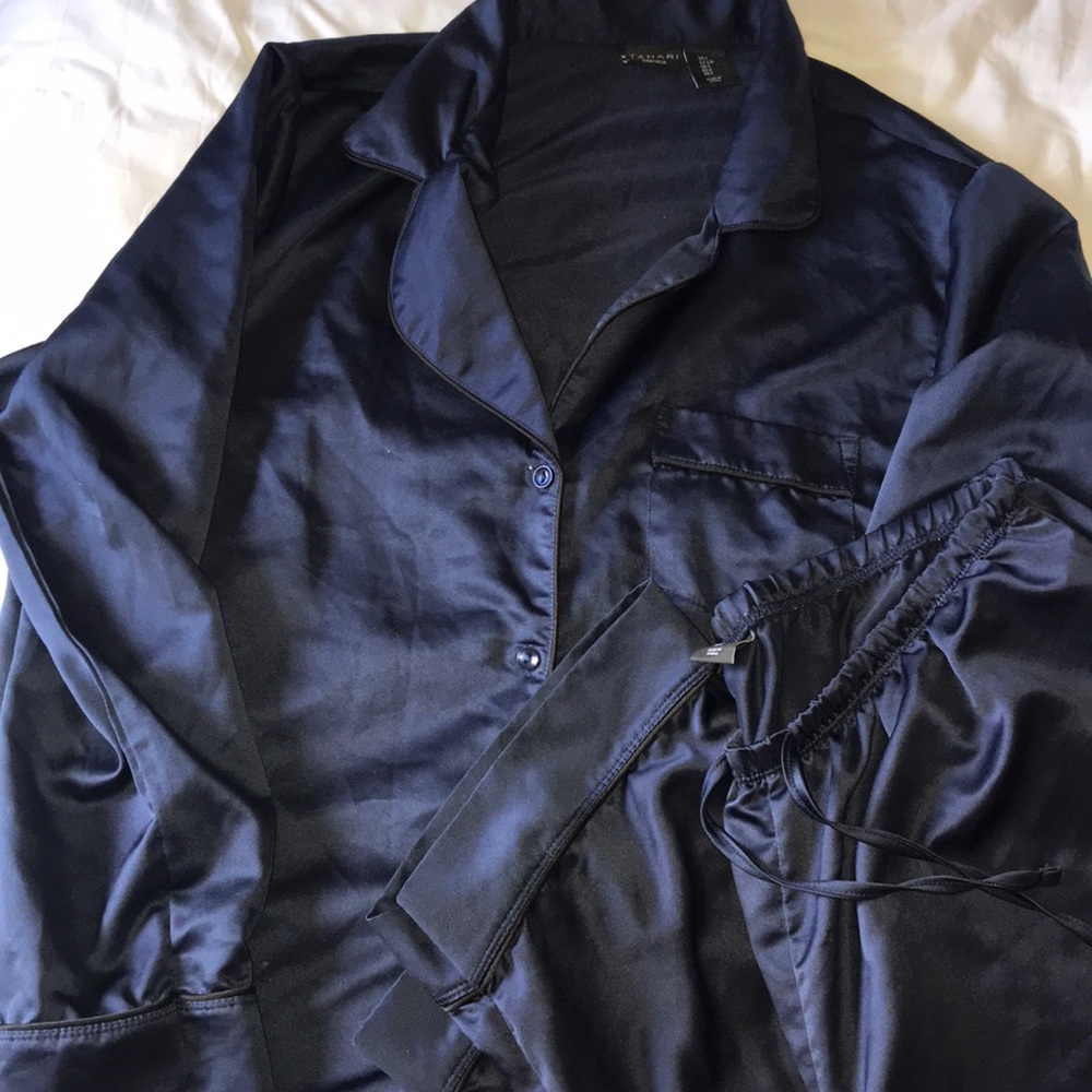 Silk pajamas